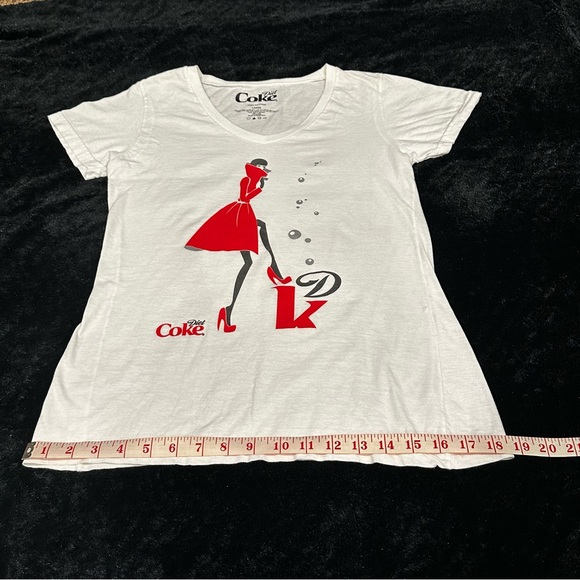Diet Coke women’s large fitted T-shirt - Picture 5 of 7